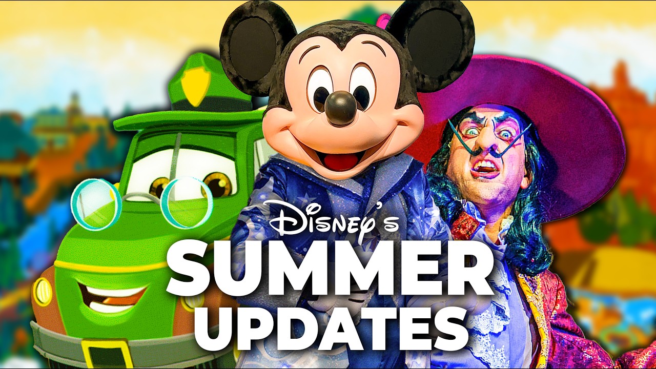 Top 10 NEW Disney Attraction Updates & Changes at Walt Disney World Summer 2025