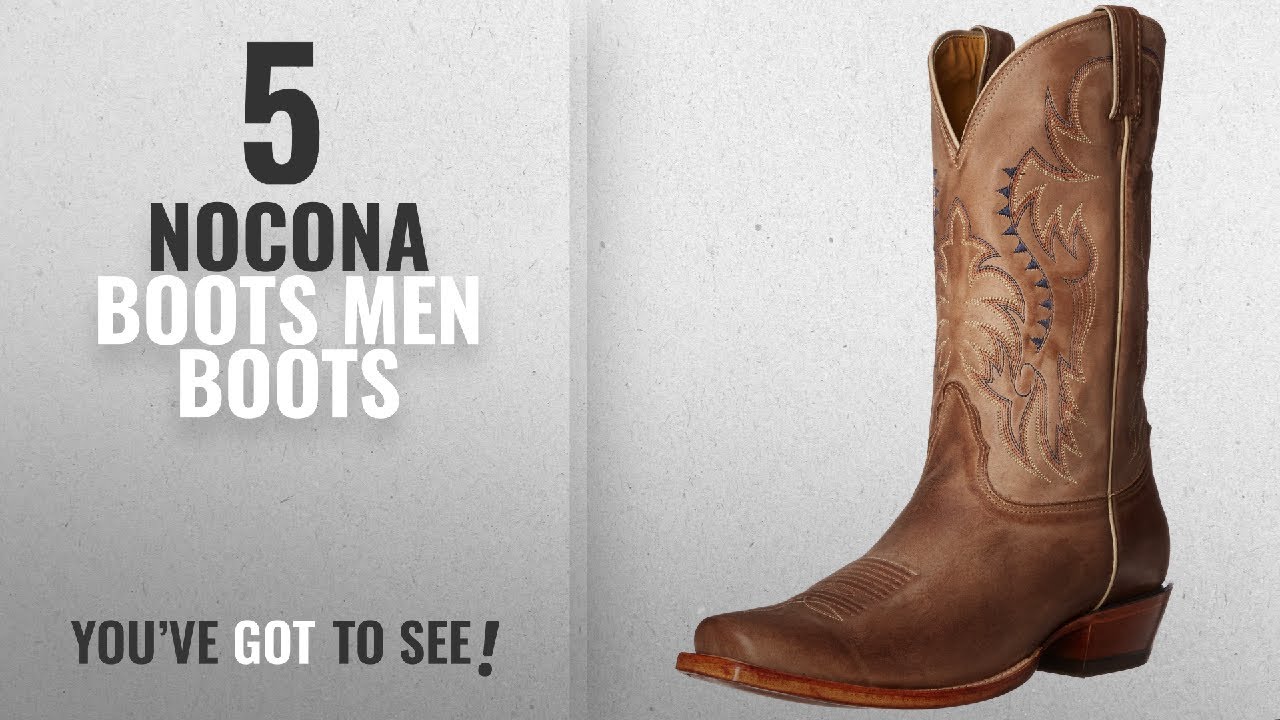 Top 10 Nocona Boots Men Boots [ Winter 2018 ]: Nocona Boots Men's Legacy L Toe Boot,Tan,12 D US