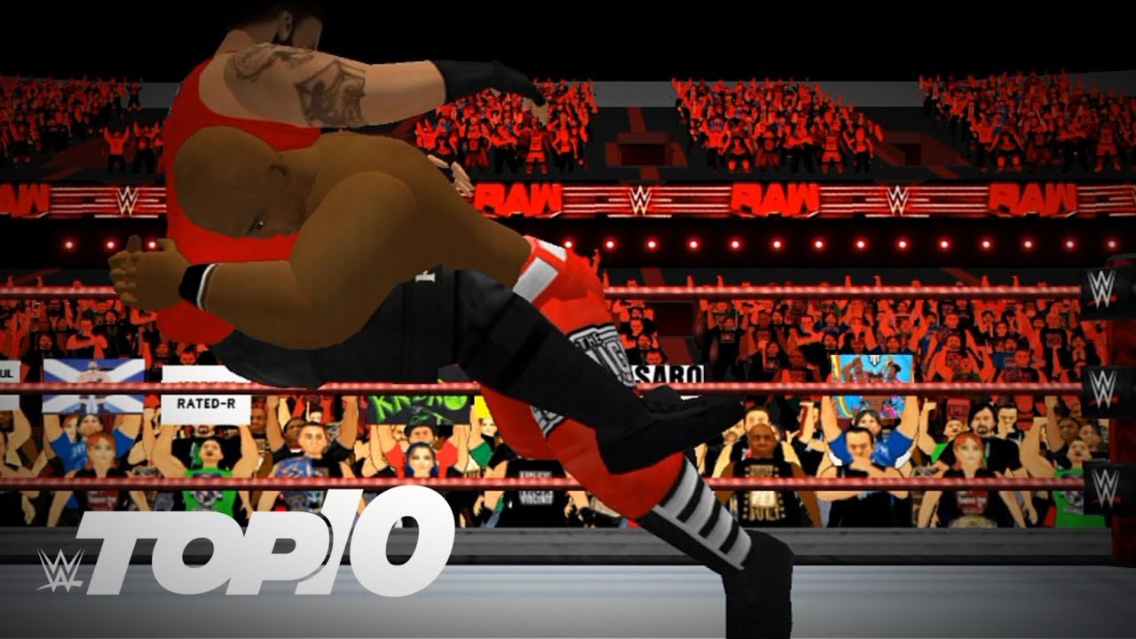 Top 10 Raw Moments WWE | WR3D 2K22.