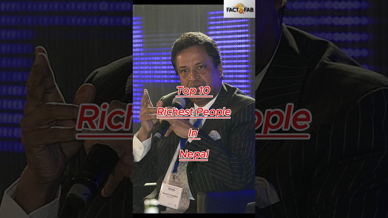 Top 10 Richest People in Nepal 2024 || Net Worth,#shorts#NepalPower2024 #Top10Influencers#nepal
