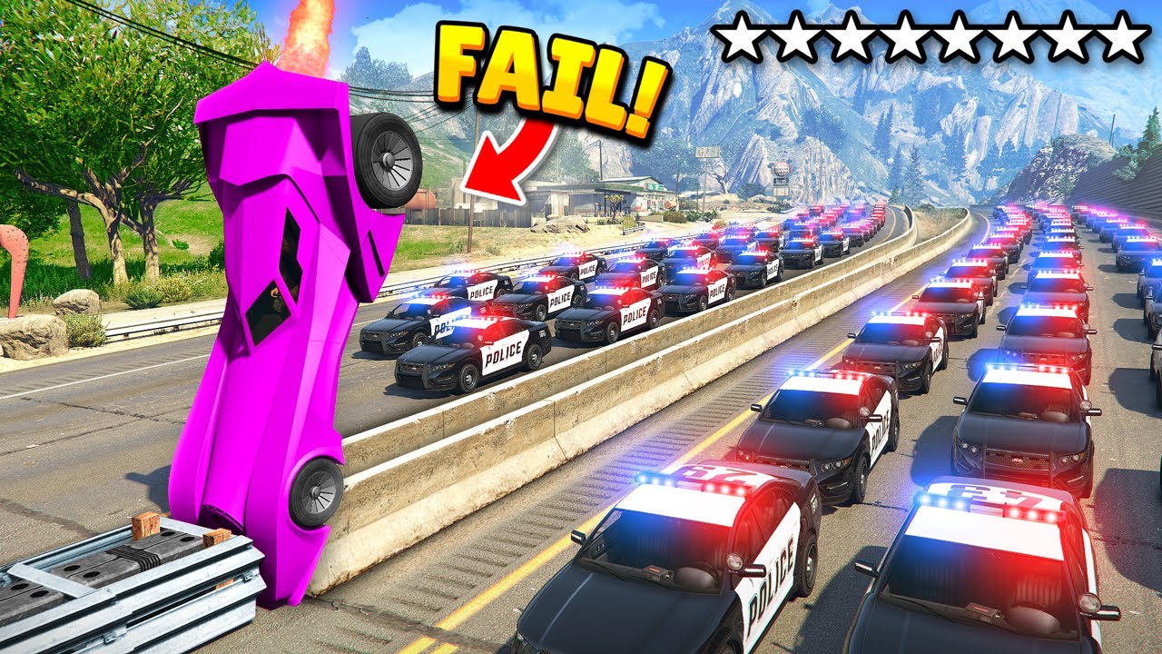 TOP 1000 FUNNIEST FAILS IN GTA 5