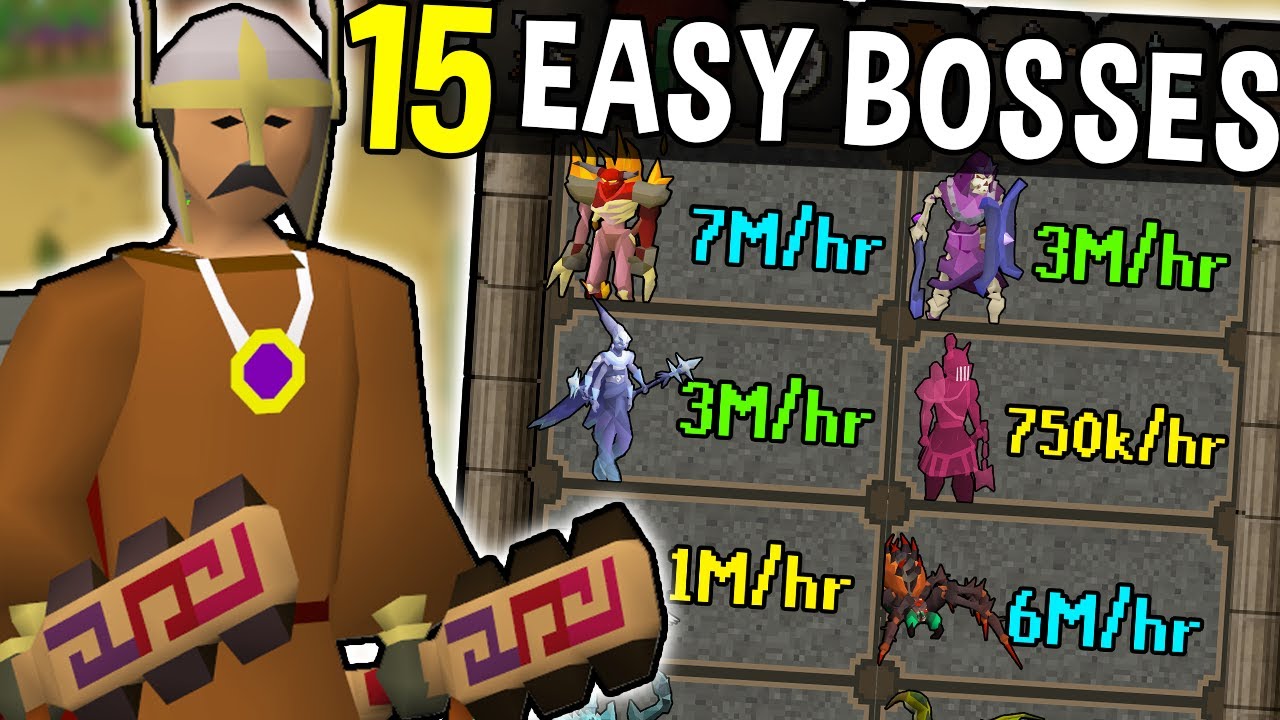 Top 15 Easy Bosses to Kill that Will Make You Rich in OSRS!