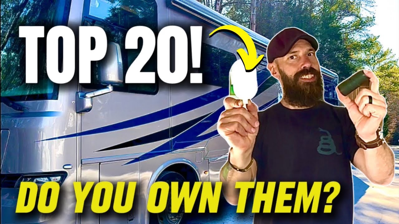 Top 20 RV Accessories, Items and Gear Everybody is Using…Or Should Be!