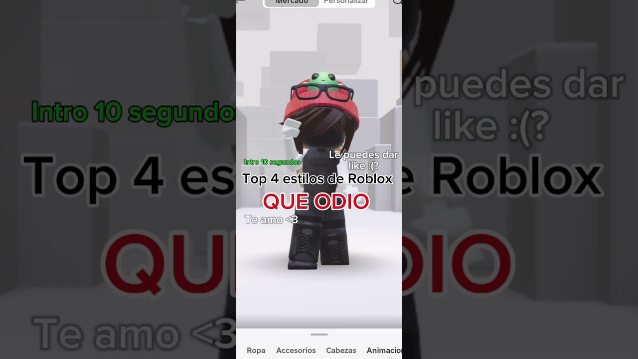 Top 4 estilos de Roblox q detesto :] (A y por cierto nuevo atuendoooooooo) Los amo :)❤️