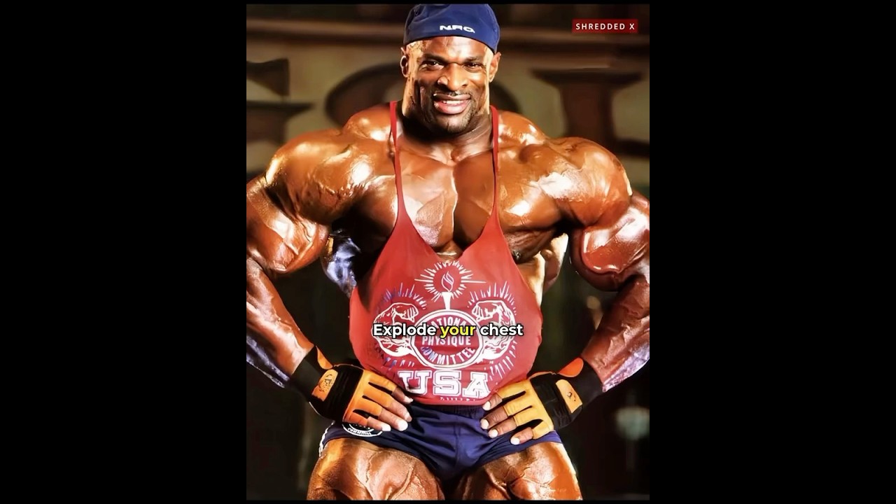 Top 4 insane chest workout by Ronnie Coleman #shorts #viral