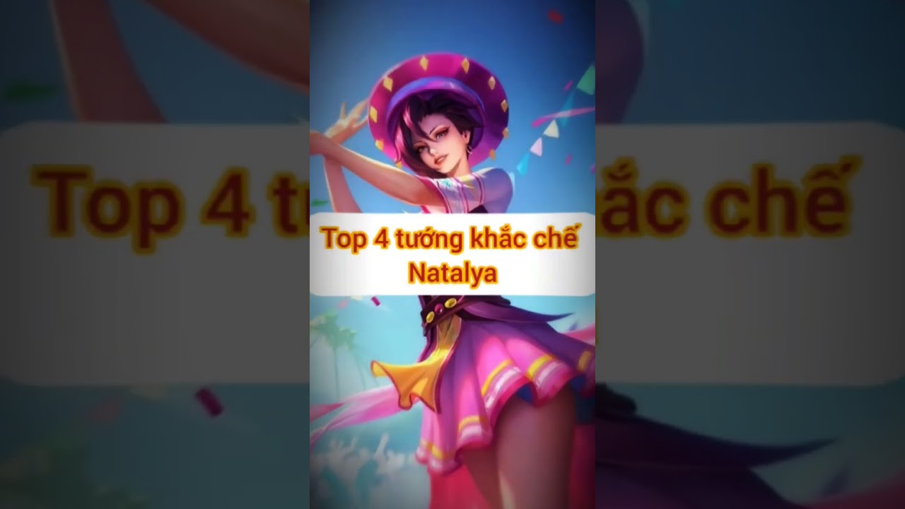 Top 4 tướng khắc chế Natalya #aov #liênquânmobile #vincent