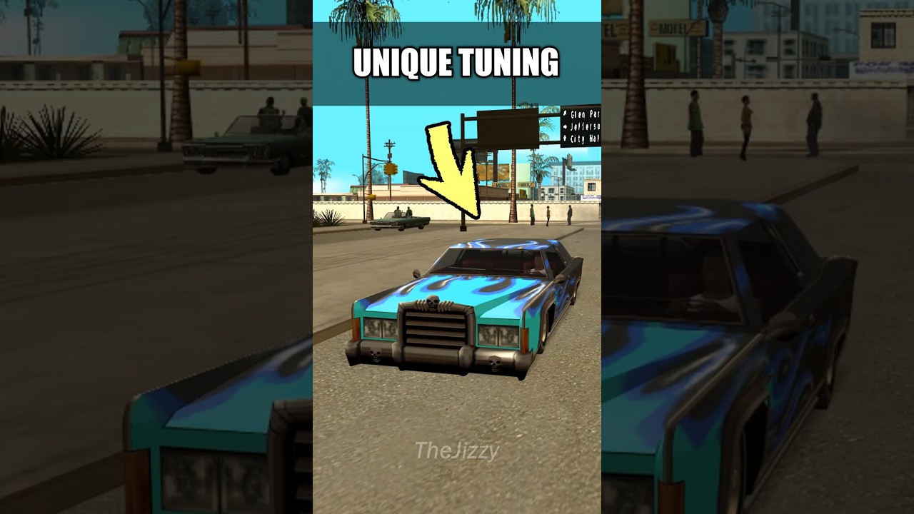 TOP 5 BEST LOWRIDER CARS IN GTA SAN ANDREAS! #gta #gtasanandreas #facts