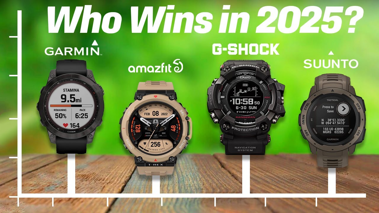 Top 5 BEST Tactical Smartwatches You can Buy Right Now [2025]
