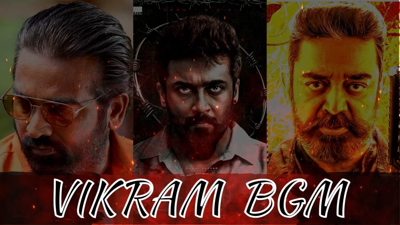Top 5 Bgm of Vikram movie | Amar Bgm | Rolex Bgm | Sandhanam Bgm | Vikram Bgm