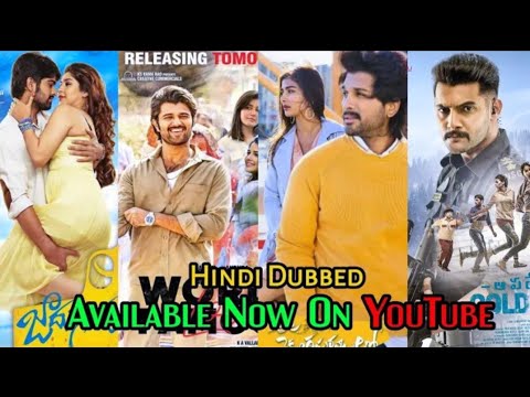 Top 5 Big New south Hindi dubbed movie. available on YouTube.movies Release in April 2020.