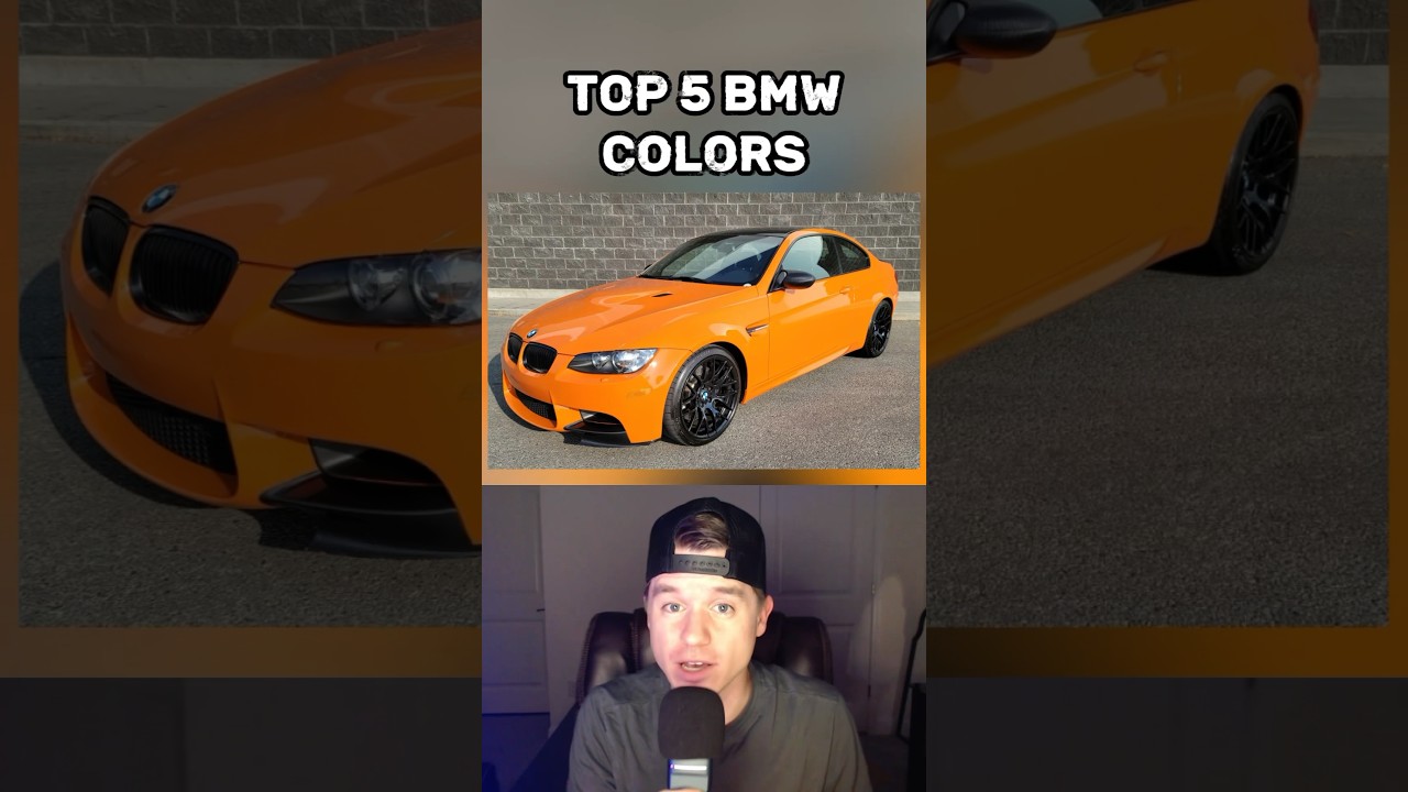 Top 5 BMW Colors of All Time!