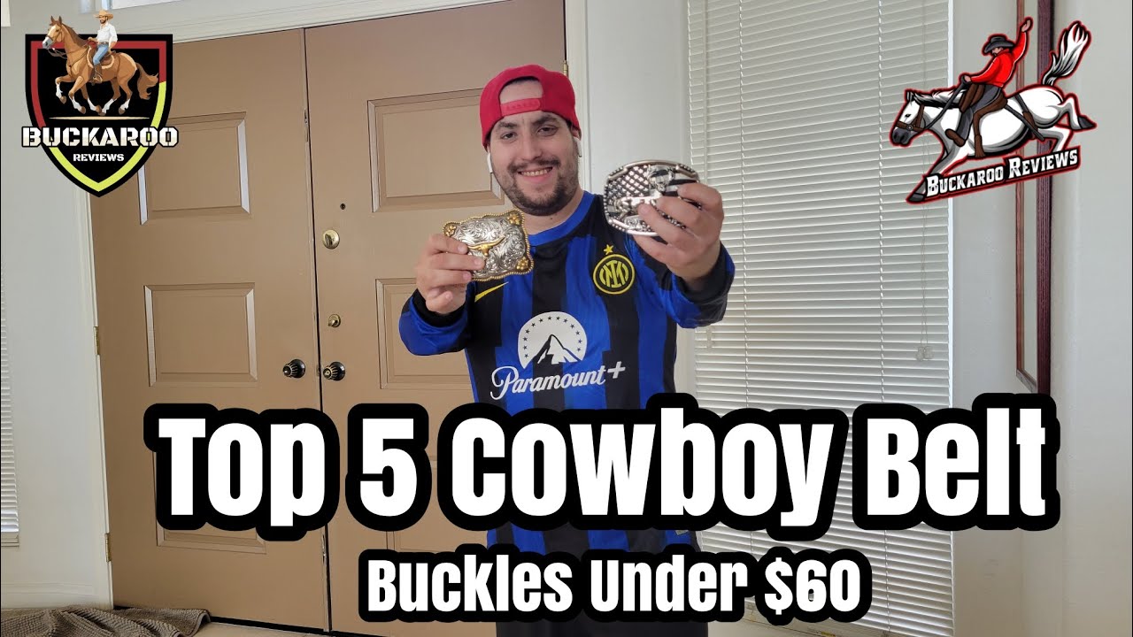 Top 5 Cowboy Belt Buckles under $60