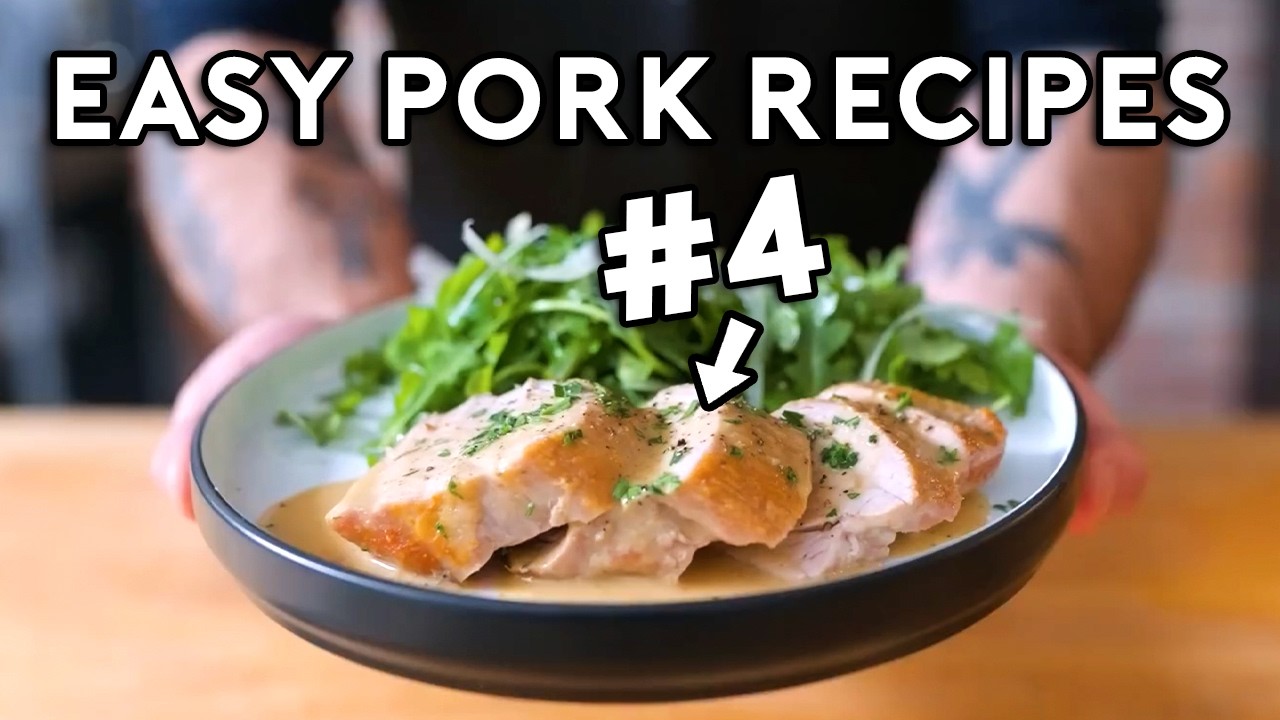 Top 5 Easy Weeknight Meals with Pork Tenderloin | Basics with Babish