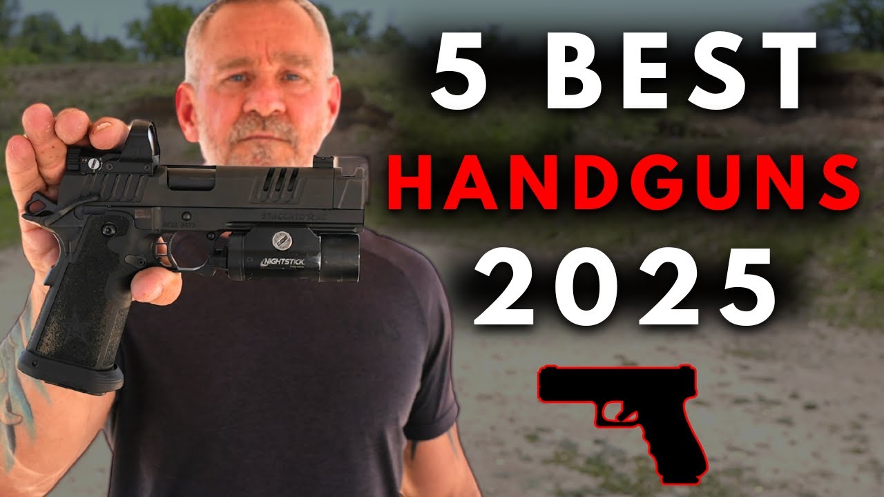 Top 5 Handguns of 2025 (From a Former Navy SEAL)