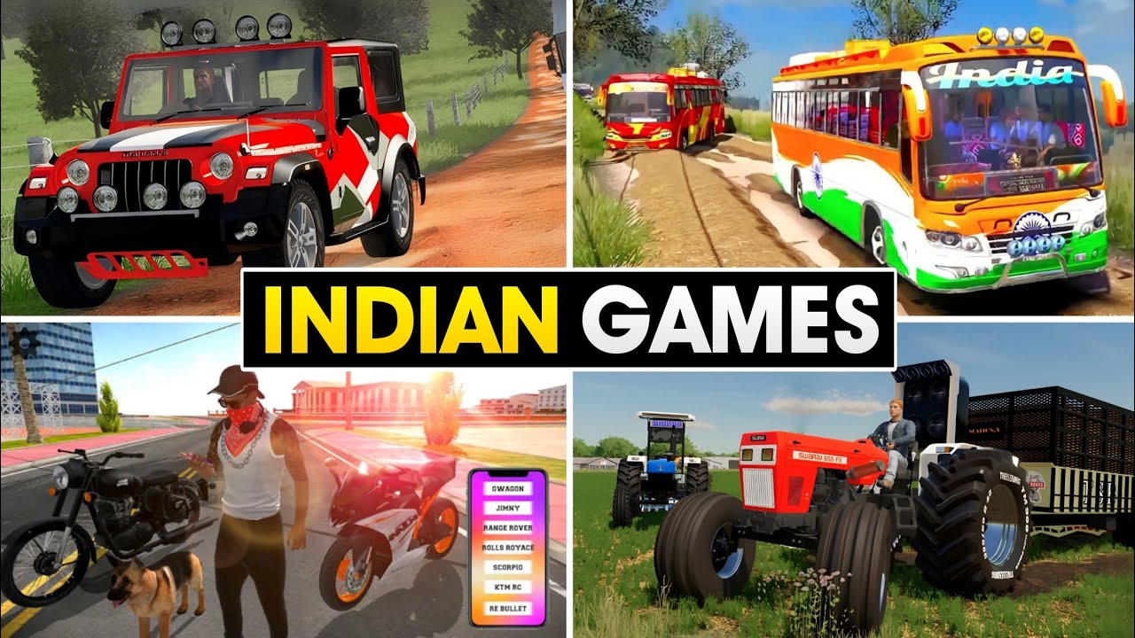TOP 5 INDIAN GAMES FOR ANDROID! HIGH GRAPHICS OPEN WORLD GAMES FOR ANDROID/BEST MADE IN INDIA GAMES