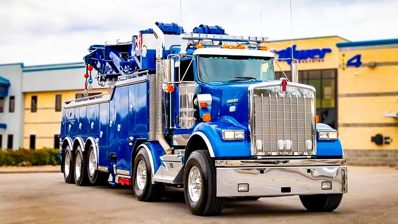 Top 5 Largest Tow Trucks In The World | Most Powerful Tow Truck