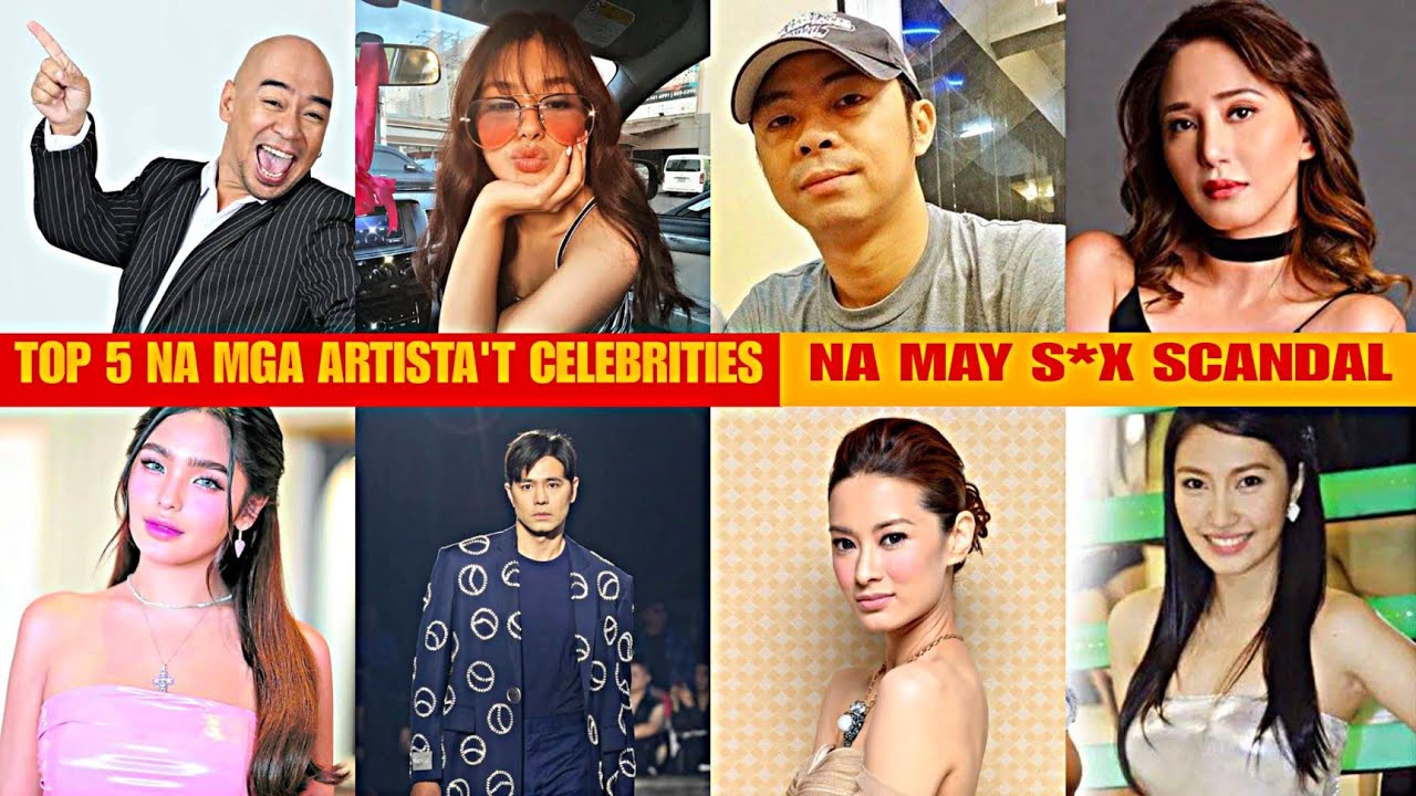 TOP 5 Na Mga Artist't Celebrities na may S*X SCANDAL | Grabe pala talaga sila!|