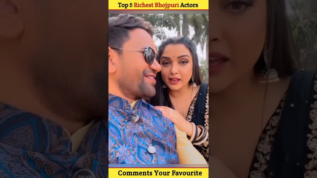 Top 5 Richest Bhojpuri Actors 2023 🤑 #shorts