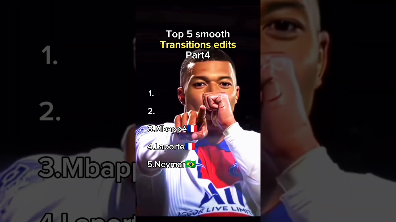 Top 5 Smooth Transitions Edits Part 4