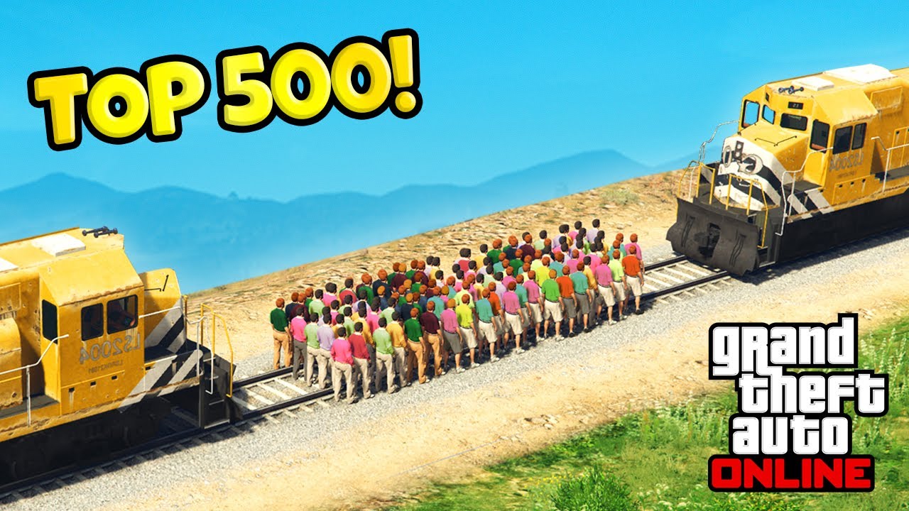 Top 500 BEST GTA 5 Fails of all time! (MARATHON)
