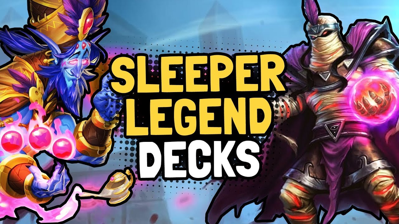 Top 6 SLEEPER DECKS to Hit Legend in Saviors of Uldum | Hearthstone