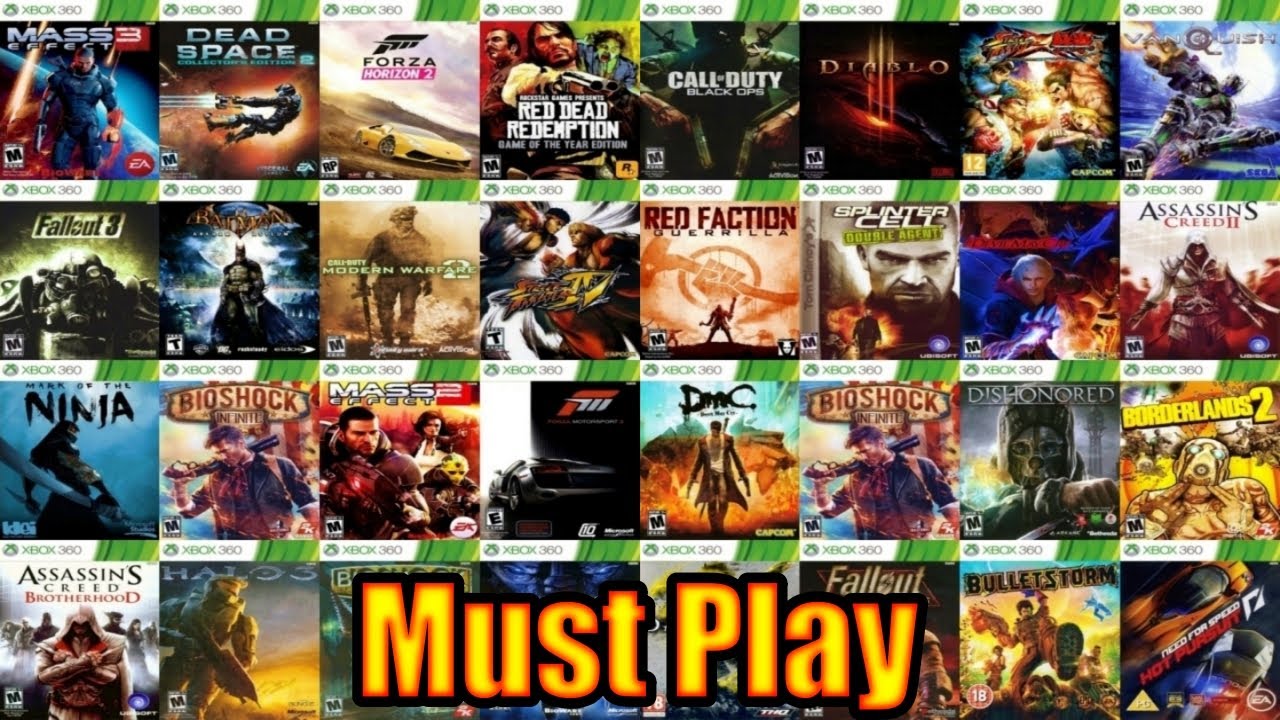Top 69 Best Xbox 360 Games All of Time  [Must Play!]