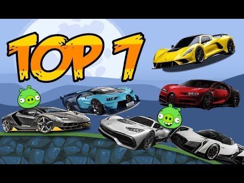 Top 7: Hypercars in Bad Piggies