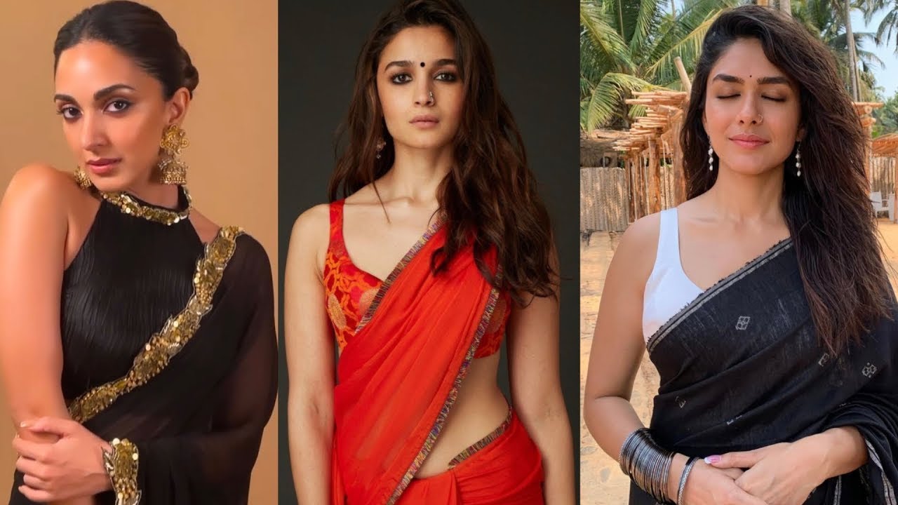 Top Actress Saree Fashion: Stunning Looks and Trends Part 2 | Indian Actress Photoshoot Showcase
