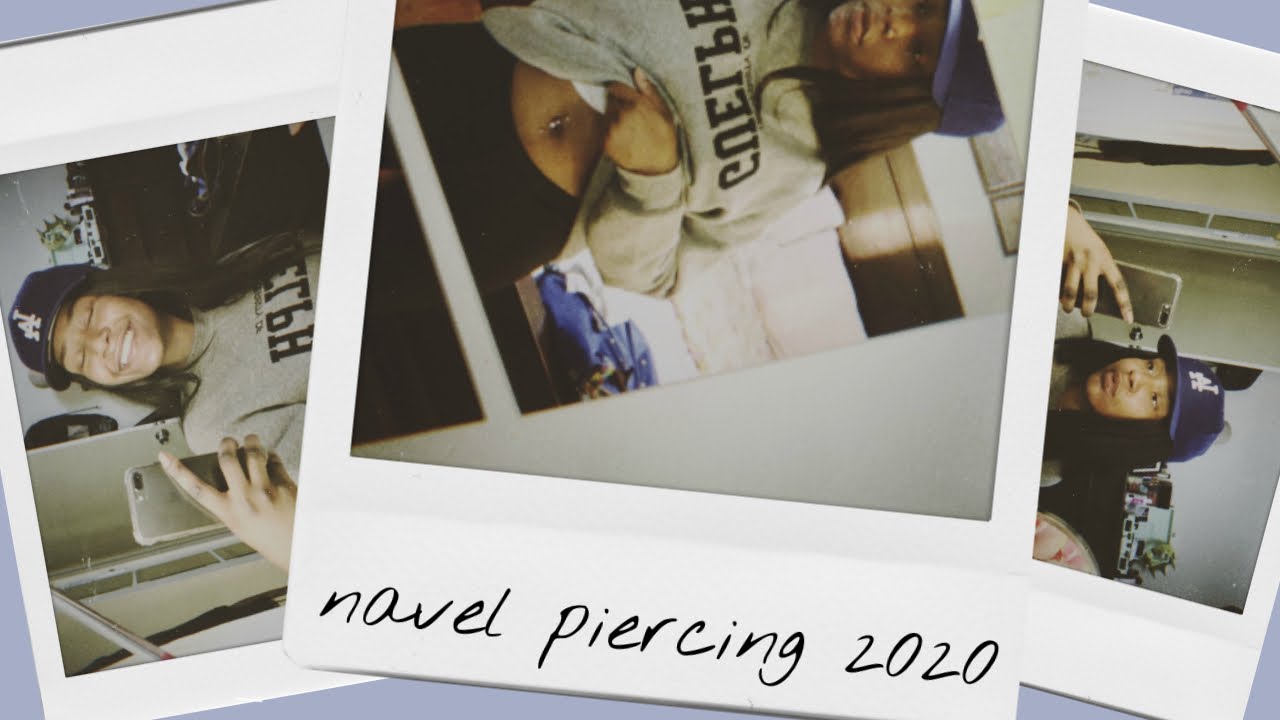 top and bottom belly piercing |. vlog and experience