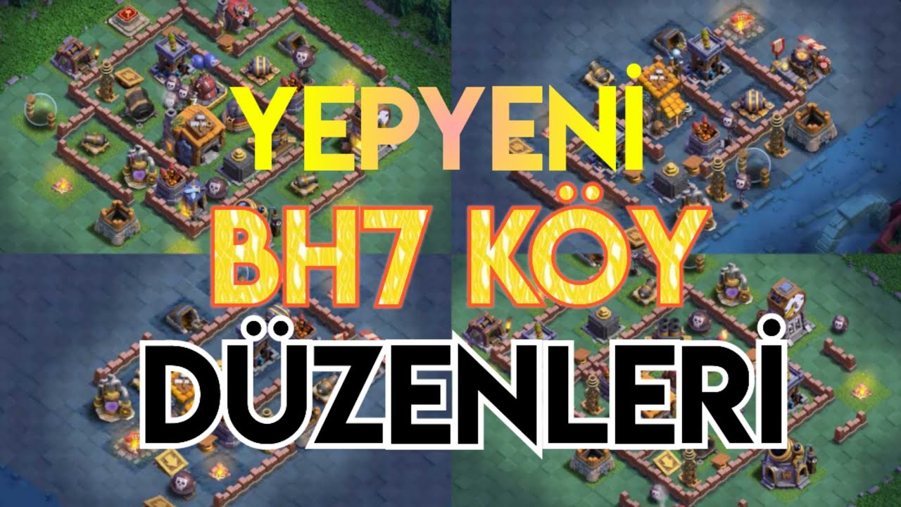 TOP BH7 VILLAGE LAYOUTS 2023 (LINKED) TOP 7 LAYOUTS CLASH OF CLANS