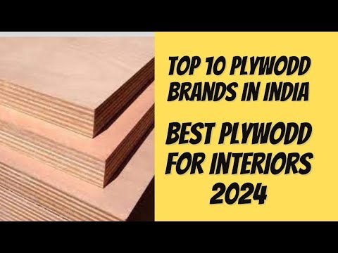 Top Ten Plywood Brands in India 2024 l Best Plywood for Interiors Telugu