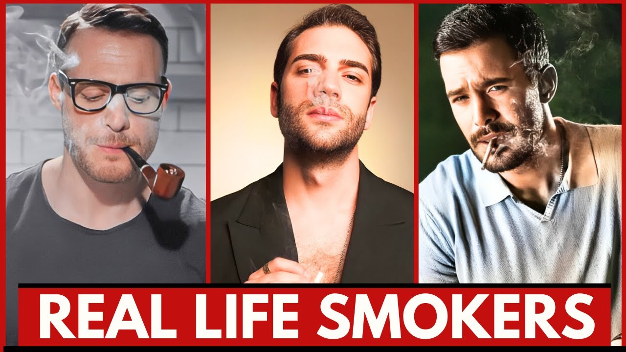 Top Turkish Actors You Won't Believe Smoke in Real Life || Most Handsome Turkish Actors 2024