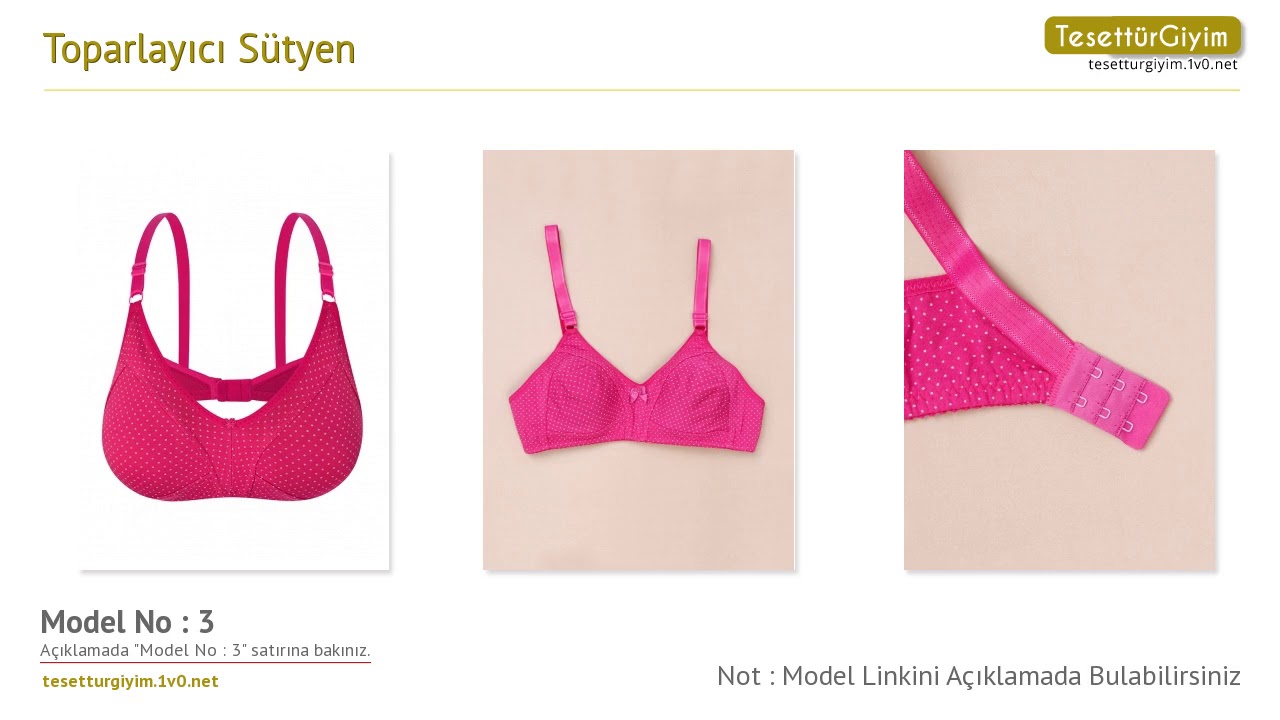 Toparlayıcı Sütyen - Sütyen Modelleri