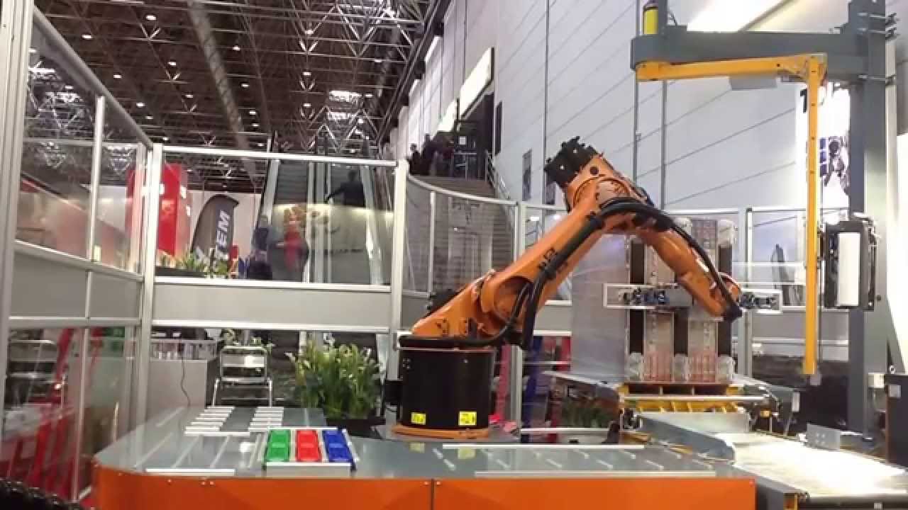Toppy Pallet System automatic pallet creator - Interpack 2014