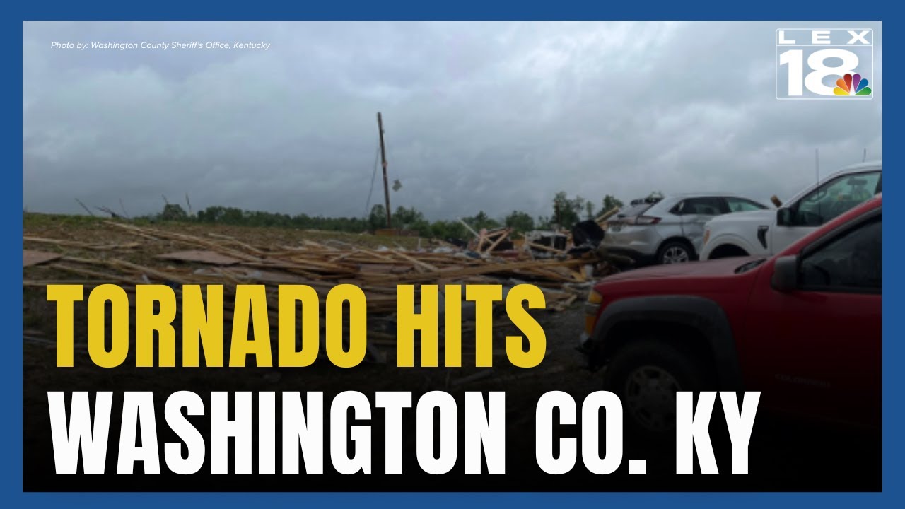 Tornado Hits Washington County, Kentucky