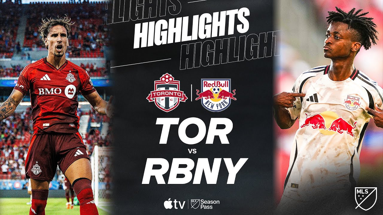 Toronto FC vs. New York Red Bulls | Full Match Highlights