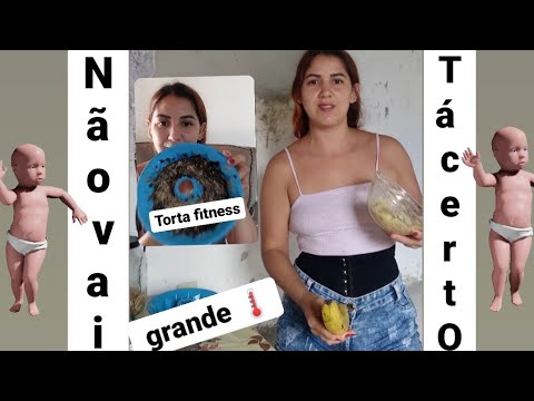 TORTA FITNESS vai precisar de banana e aveia // DESASTRE DA SHIRLENE AGATA