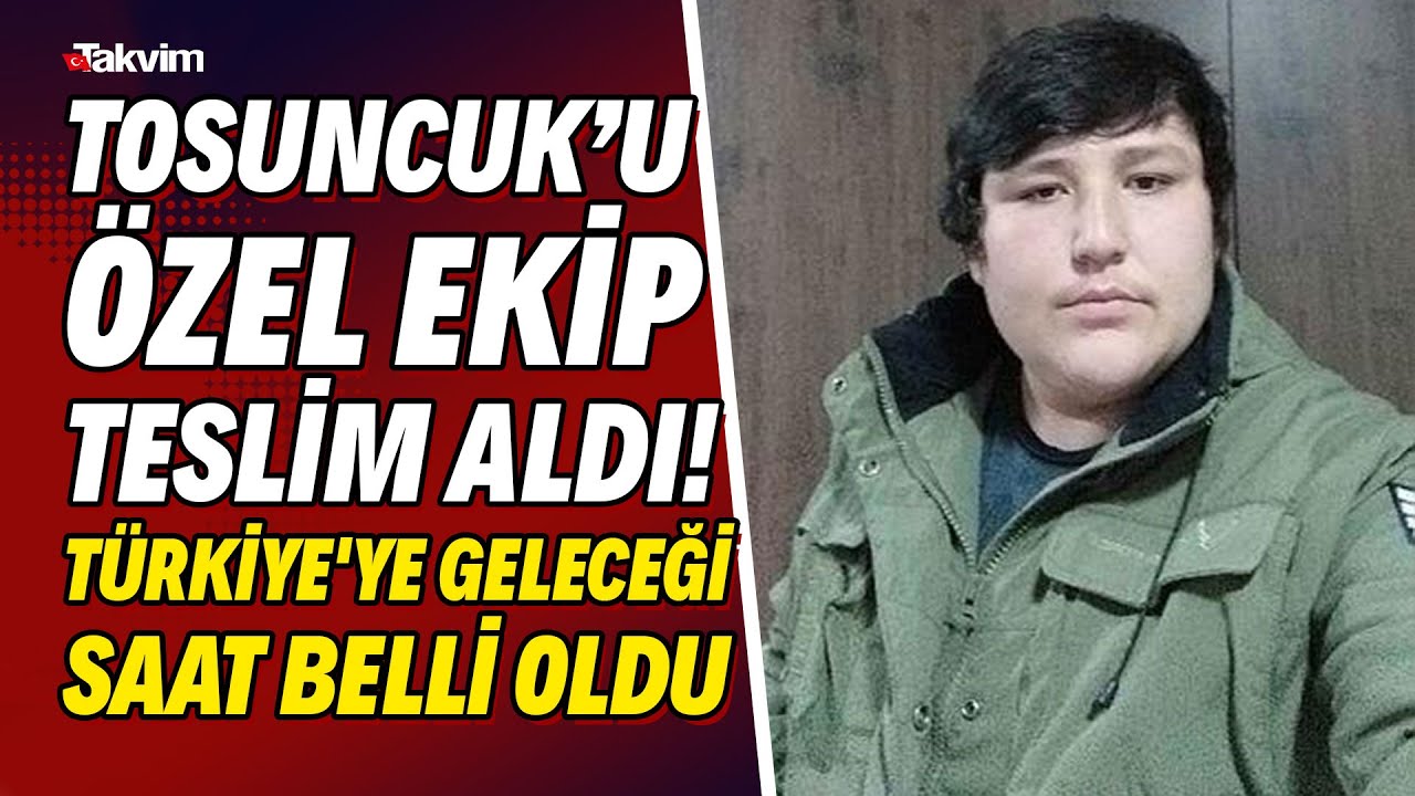 'Tosuncuk' lakaplı Mehmet Aydın'ı özel ekip teslim aldı! Türkiye'ye geleceği saat belli oldu