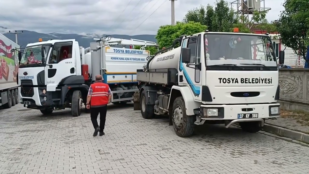 Tosya’da Su Baskını Nedeniyle Fabrikalar Zarar Gördü.