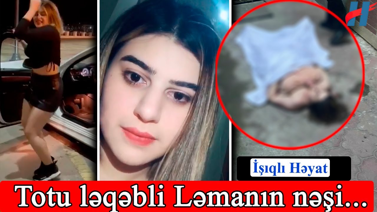 Totum ləqəbli ilə tiktokda tanınan qızın nəşi...