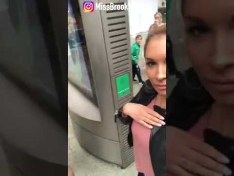 Touching Strangers Balds Head. Miss Brooke lyn