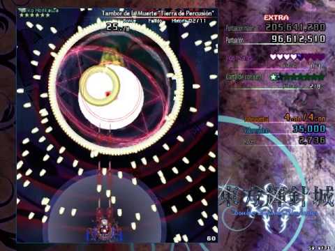 Touhou 14: DDC - Extra Stage (Sakuya A)