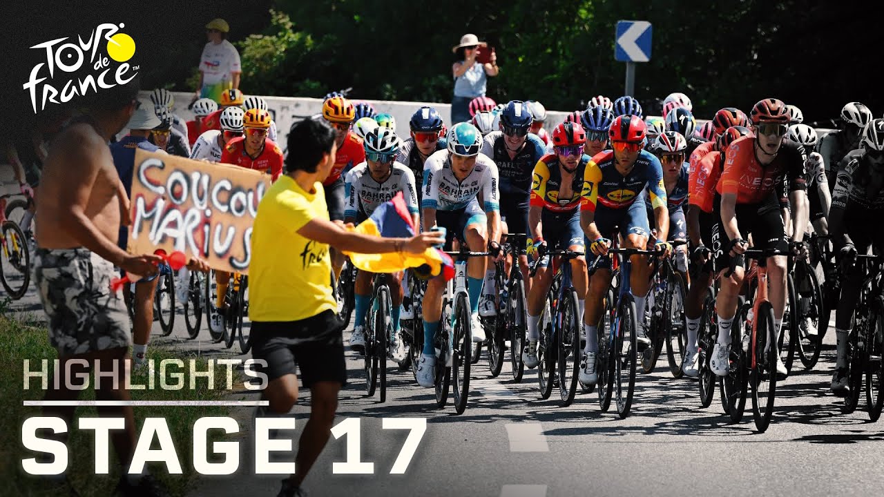 Tour de France 2024, Stage 17 | EXTENDED HIGHLIGHTS | 7/17/2024 | Cycling on NBC Sports