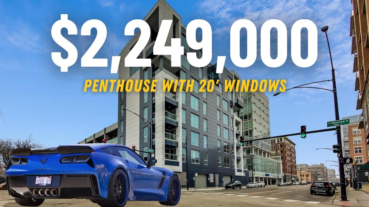 Touring $2.25 Million Penthouse with 20' Windows | Andrei Savtchenko