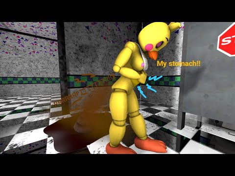 Toy Chica's Bad Decision (FNAF Diarrhea Animation)