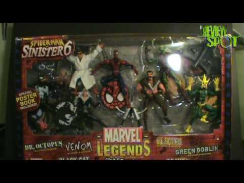 Toy Spot - Toy Biz Marvel Legends Sinister Six Box Review