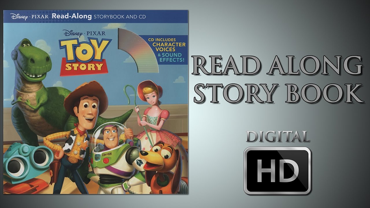 Toy Story - Read Along Story book - Digital HD - Tom Hanks - Tim Allen - Don Rickles - Annie Potts