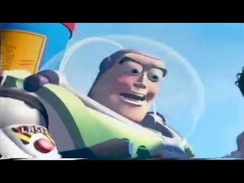 Toy Story 1996 Buzz and Woody Rocket UK VHS Capture