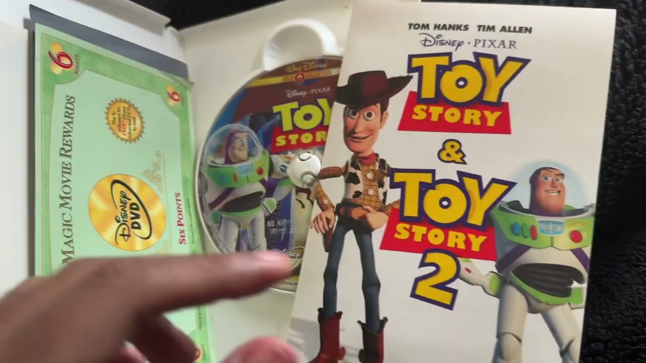 Toy Story 2 2-Pack DVD 2000 Disc 1 Toy Story 2000 DVD (Gold Classic Collection)