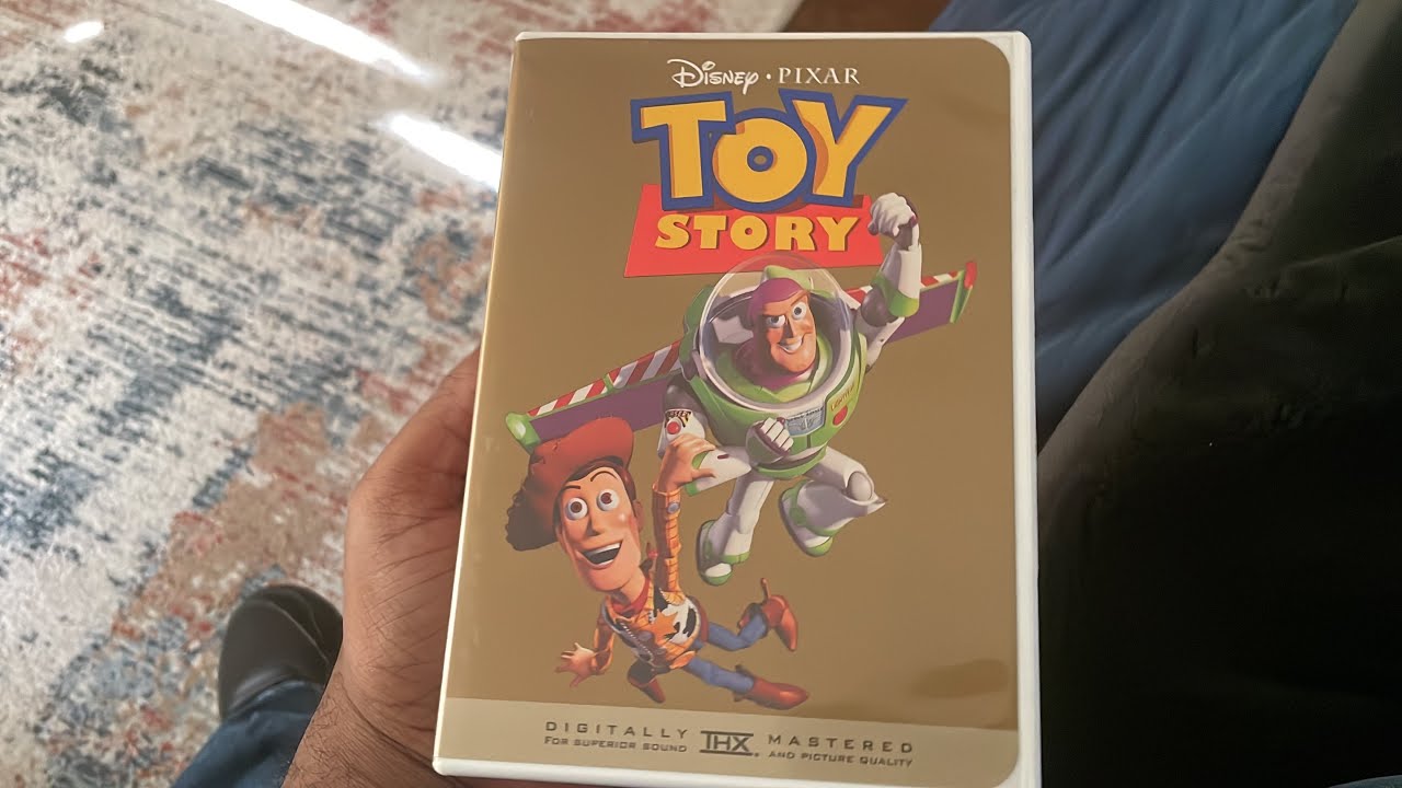 Toy Story 2000 DVD Gold Classic Collection Pixar 15th Anniversary DVD 3-Pack 2001, Original Release